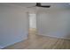 Spacious living area with hardwood floors, neutral paint, and a ceiling fan at 352 Faucette Mill Rd, Hillsborough, NC 27278