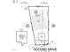 A detailed site plan showing the property layout and dimensions at 35 Accord Dr, Youngsville, NC 27596
