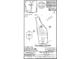 Calabria Court house plot showing property lines and dimensions in the Olivet Subdivision, North Carolina at 55 Calabria Ct, Franklinton, NC 27525