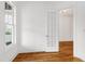 A bright office space with a window and hardwood floors at 1509 Heritage Reserve Ct, Wake Forest, NC 27587