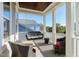 Inviting covered porch features a swing and outdoor seating area at 1509 Heritage Reserve Ct, Wake Forest, NC 27587