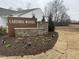 Cardinal Woods community entrance sign with landscaping at 1050 Parkside Drive, Nashville, NC 27856