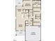 3-bedroom, 2-bathroom floor plan with Gathering room and 2-car garage at 1050 Parkside Drive, Nashville, NC 27856