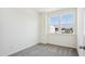 Cozy bedroom with carpet floors and a view of the neighborhood at 853 Parc Townes Dr # 9, Wendell, NC 27591
