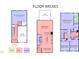 Detailed floor plan showcasing the layout and dimensions of the home's rooms at 853 Parc Townes Dr # 9, Wendell, NC 27591