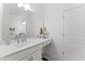 Bathroom with a vanity with modern fixtures and decor at 10529 Pleasant Branch Dr # 201, Raleigh, NC 27614