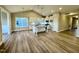 Bright open kitchen with an island, stainless steel appliances, and an open layout concept, perfect for entertaining at 1064 Fairhaven Dr # 95, Mebane, NC 27302