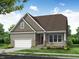 Charming single-Gathering home featuring a two-car garage, manicured landscaping, and a welcoming front porch at 1600 Maelyn Way, Fuquay Varina, NC 27526