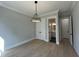 Spacious bedroom with hardwood floors and ensuite bathroom access at 314 Hinton St, Apex, NC 27502