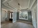 Formal dining room with hardwood floors and chandelier at 314 Hinton St, Apex, NC 27502