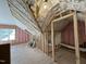 Unfinished attic space with potential for future use at 314 Hinton St, Apex, NC 27502