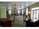 Spacious community lobby with seating and a fireplace at 11331 Involute Pl # 100, Raleigh, NC 27617
