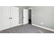 The bedroom features a closet and doorway that offer ample storage and seamless transitions to other areas of the home at 91 Laramie Ln, Selma, NC 27576