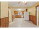 Spacious kitchen with wooden cabinets and ample counter space at 1146 Rogers Rd, Graham, NC 27253