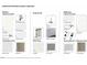 Interior selections board for kitchen and bathroom cabinet and counter selections with backsplash and floor options at 115 Arundel Dr, Archer Lodge, NC 27527