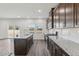 Kitchen with stainless steel appliances and granite countertops at 199 White Birch Ln, Angier, NC 27501