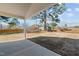 Expansive backyard view from the covered patio at 5093 Nc 56 Hwy, Franklinton, NC 27525