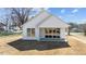 Back exterior of home with a covered patio at 5093 Nc 56 Hwy, Franklinton, NC 27525