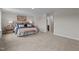 Spacious main bedroom with ensuite bathroom and walk in closet at 55 Diamond Creek Dr, Zebulon, NC 27597