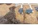 Aerial view of homes showcasing curb appeal, landscaping, and neighborhood setting at 55 Basil Ct, Franklinton, NC 27525