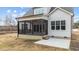 Two-story home with screened porch and backyard at 55 Basil Ct, Franklinton, NC 27525