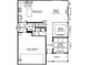 First floor plan showing kitchen, living room, and dining areas at 244 Combine Trl # Dm 108, Benson, NC 27504