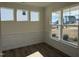 Home office with wood floors and large windows at 244 Combine Trl # Dm 108, Benson, NC 27504