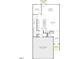 Layout of the first floor featuring an office, great room, kitchen, dining area, and two-bay garage at 622 Brittany Ct, Durham, NC 27703