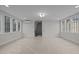 Versatile bonus room with ample natural light, recessed lighting and neutral color palette at 2642 Marchmont St, Raleigh, NC 27608