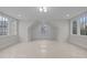 Spacious bonus room with vaulted ceilings and natural light at 2642 Marchmont St, Raleigh, NC 27608