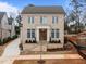 Beautiful two-story home boasts a classic brick facade and a well-manicured front yard at 2642 Marchmont St, Raleigh, NC 27608