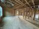 Interior of the home under construction with framing and windows visible at 9133 Phoenix Ct, Spring Hope, NC 27882