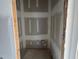 An unfinished bathroom displays the rough-in plumbing and the drywall going up at 142 Batten Hill Ln, Selma, NC 27576