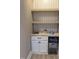 Butler pantry features built-in shelving, storage cabinets and an ice machine at 142 Batten Hill Ln, Selma, NC 27576