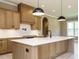 Modern kitchen with stainless steel appliances, spacious counters and bright lighting at 142 Batten Hill Ln, Selma, NC 27576