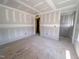Bright bedroom with freshly installed drywall ready for paint at 1901 Old Bramble Ln # 3, Fuquay Varina, NC 27526