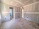 Bright living room with doorway at 1901 Old Bramble Ln # 3, Fuquay Varina, NC 27526