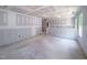 Open-concept living room with smooth ceilings, suitable for modern living at 1901 Old Bramble Ln # 3, Fuquay Varina, NC 27526