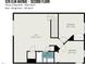 Second floor layout with a spacious loft, two bedrooms, and a full bath at 526 Elm Ave, Wake Forest, NC 27587