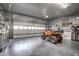 Spacious garage with room for a four-wheeler and storage at 4027 Green Forest Ct, Rocky Mount, NC 27804