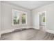 Bright dining room with hardwood floors and neutral walls at 923 Belvedere St, Rocky Mount, NC 27803
