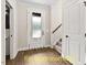 Bright entryway with hardwood floors and access to other rooms at 137 Buckaroo Dr, Louisburg, NC 27549
