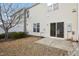 Backyard features a small patio at 8204 Yaxley Hall Dr, Raleigh, NC 27616
