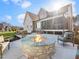 Cozy fire pit area perfect for entertaining at 145 Wiggins Rd, Louisburg, NC 27549