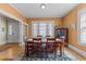 Charming dining room featuring hardwood floors and abundant natural light at 417 Elm St, Raleigh, NC 27604