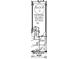 Survey showing plan of Block 2 slab right at 126 Parker Ln, Mebane, NC 27302