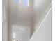 Bright entryway features a soaring ceiling, natural light and staircase at 155 Shelby Meadow Ln, Angier, NC 27501