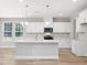 Elegant kitchen featuring an island with pendant lighting and stainless appliances at 155 Shelby Meadow Ln, Angier, NC 27501