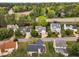 Beautiful homes sit amongst lush greenery with a newly constructed road nearby, showing community and easy access at 3236 Forest Mill Cir, Raleigh, NC 27616