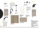 A variety of designer interior finishes and color selections for kitchens and bathrooms at 1204 Holding Village Way, Wake Forest, NC 27587